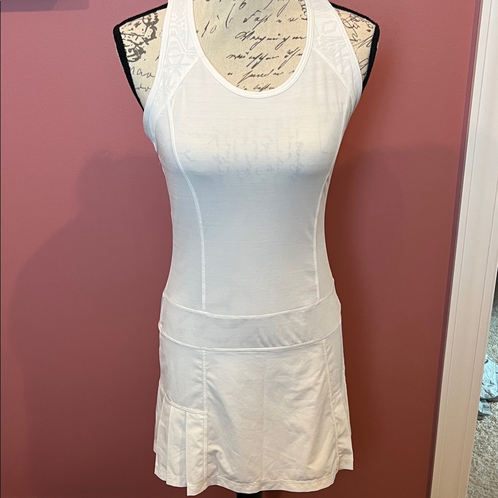 Athleta White Athletic Dress